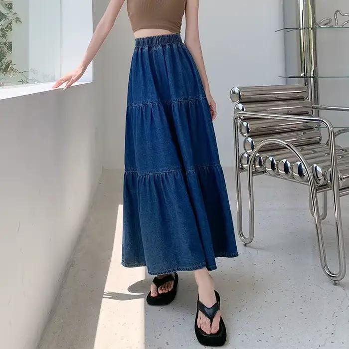 Jupe en jean Cake pour femme