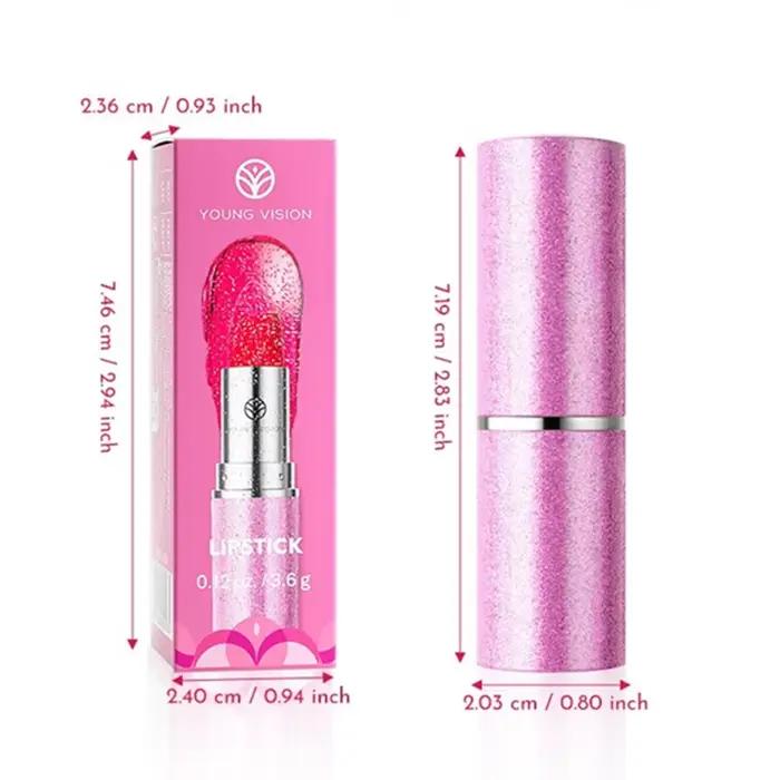 Rouge à lèvres métallique brillant, 6 couleurs, brillant et audacieux, teinte nacrée, longue durée, mat, maquillage pour les lèvres, cadeaux pour personnes âgées