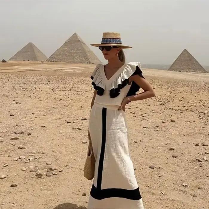 Ensemble jupe élégante pour femmes