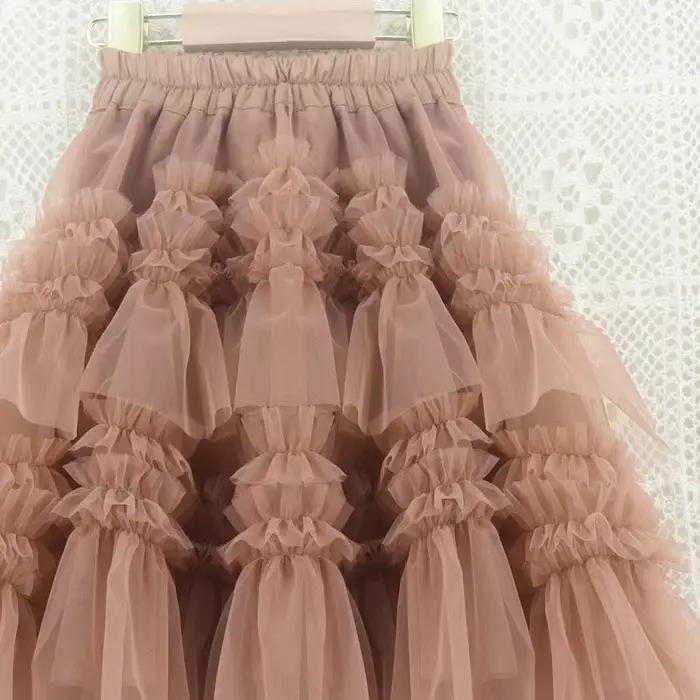 Jupes longues de princesse à la mode pour filles