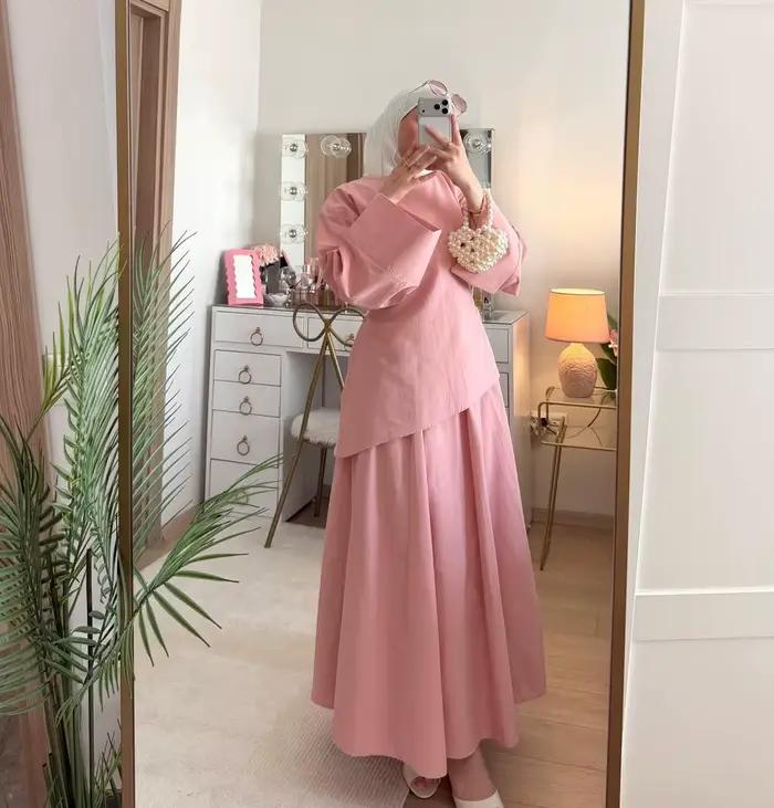 Ensemble 2 Pièces Haut et Jupe pour Femme