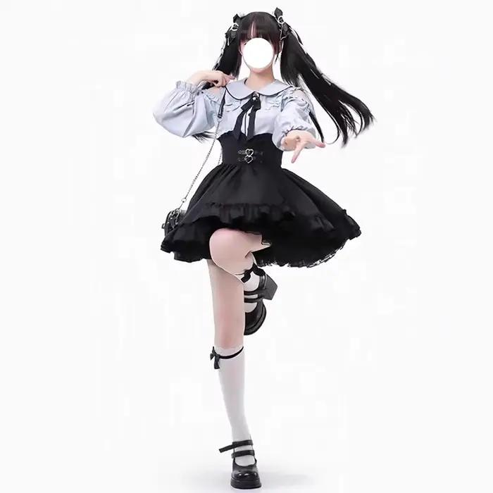 Jupe courte noire pour femme