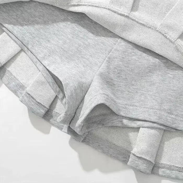 2025 Sexy taille haute plissée Mini jupes femmes Streetwear une ligne Super