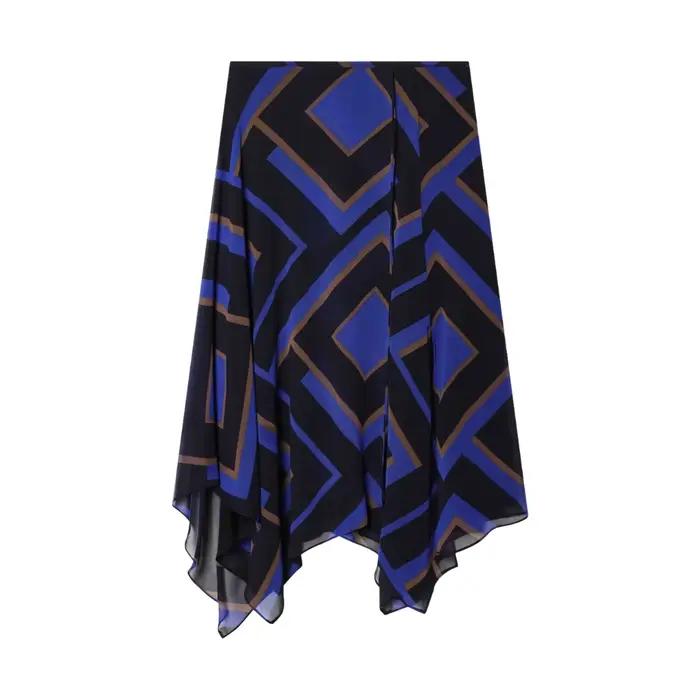 Jupe midi asymétrique sexy pour femme
