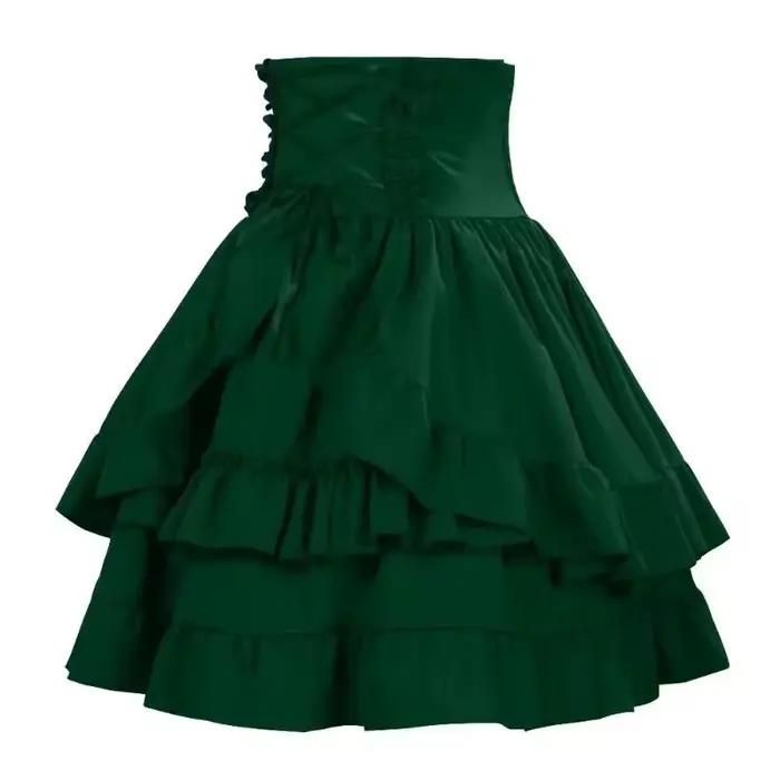 Jupe Lolita Gothique Médiévale Rétro Y2K pour Femme