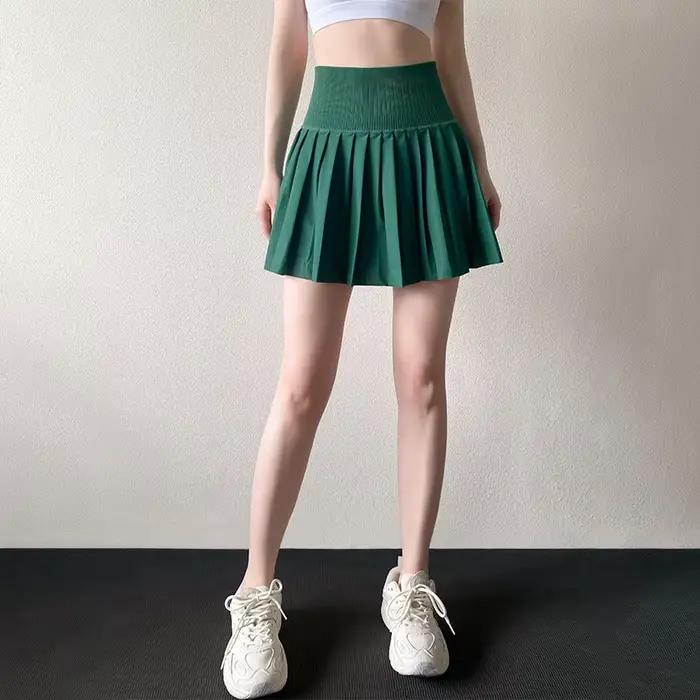 Jupe sportive taille haute pour femmes