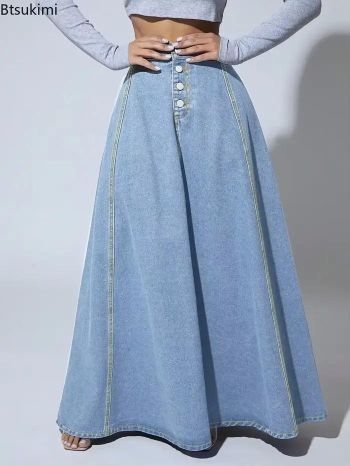 Jupe en jean pour femmes