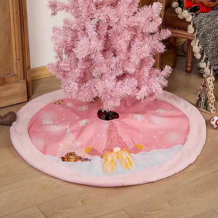 Jupe d'arbre de Noël en peluche Rudolph