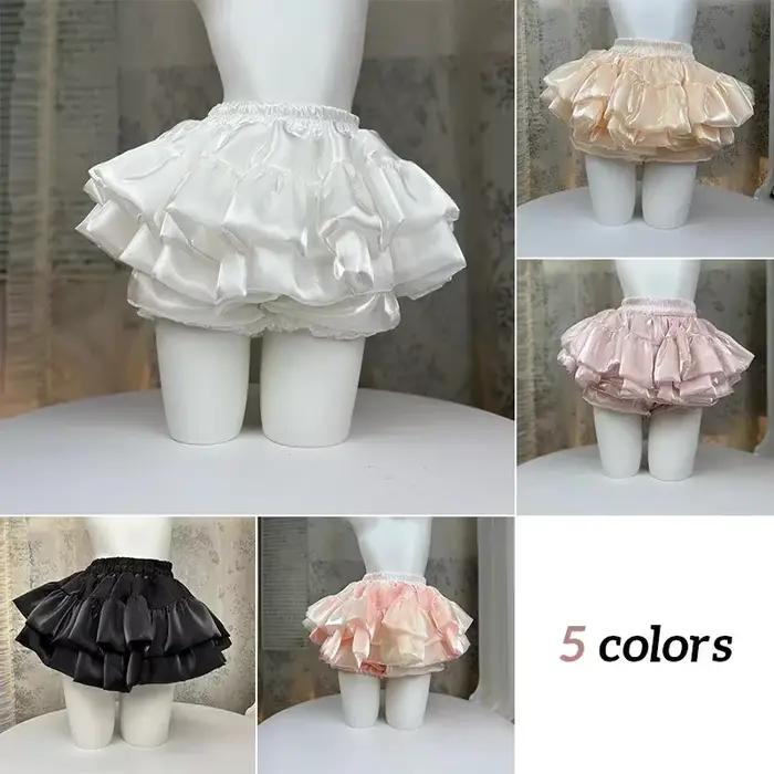 Jupe courte taille élastique douce