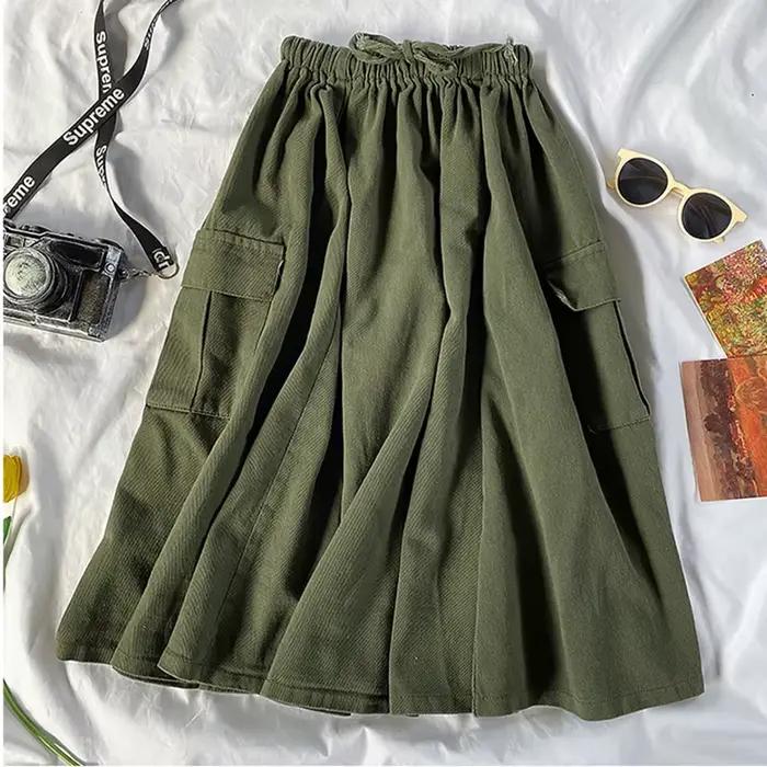 Jupe cargo Harajuku pour femme
