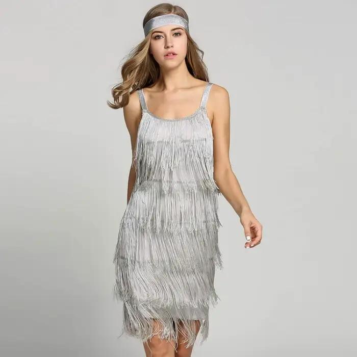 Robe Gatsby personnalisée des années 1920