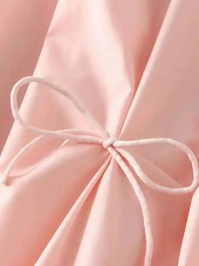 Jupe UCXQ élégante et féerique gothique polyvalente pour femmes avec arc et coupe unique pour toutes les saisons