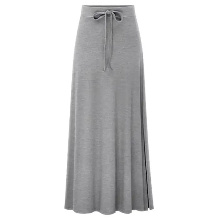 Jupe longue en coton pour femmes