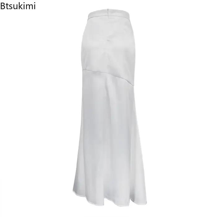 Jupe Maxi pour femmes, Design fendu