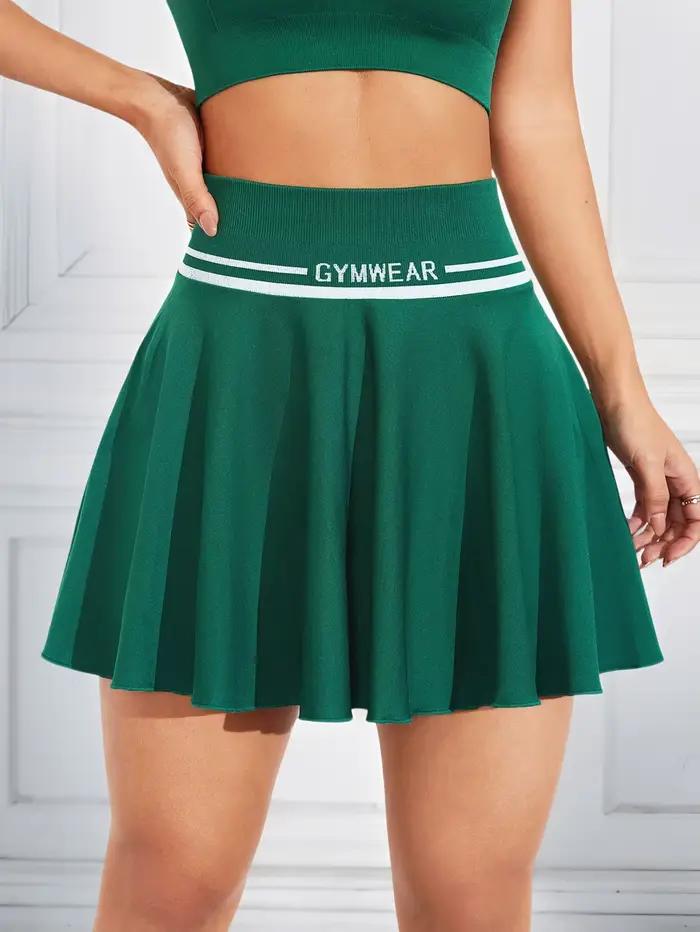 Jupe plissée taille haute