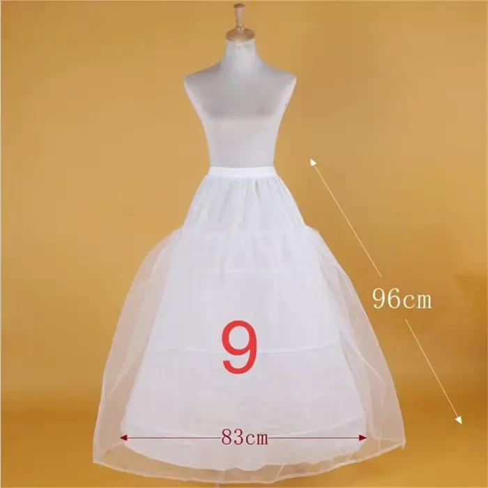 Jupon de mariée bouffant, sous-jupe de bal, 6 cerceaux, jupe Crinoline, fantaisie, personnalisé