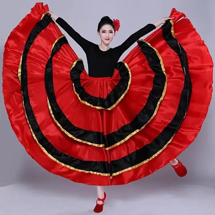Jupe de danseuse gitane pour femme