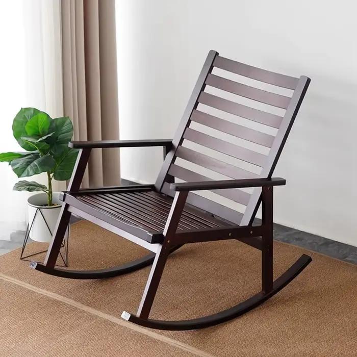 Fauteuil à bascule moderne et confortable, fauteuil inclinable élégant pour salon, mobilier de salon confortable, décoration intérieure, incontournable pour la relaxation