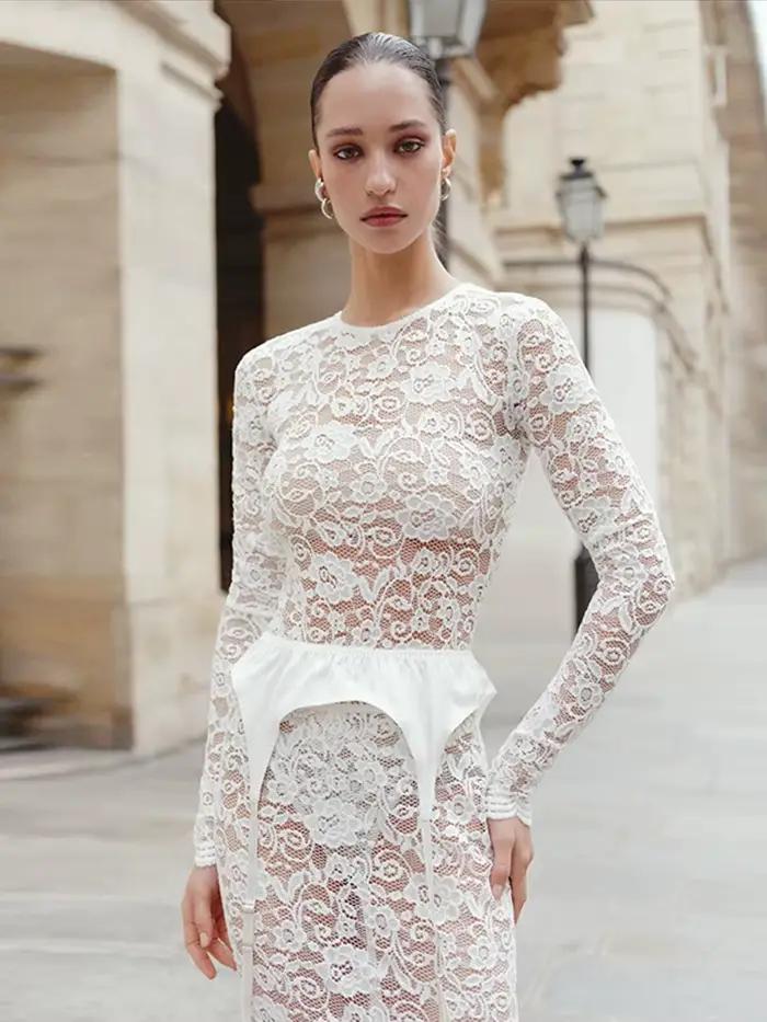 Robes longues moulantes pour femmes