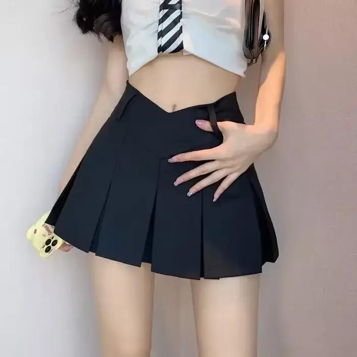 Jupes nouveau Style mode été Sexy rétro taille en V tenues décontractées dames Streetwear femmes filles