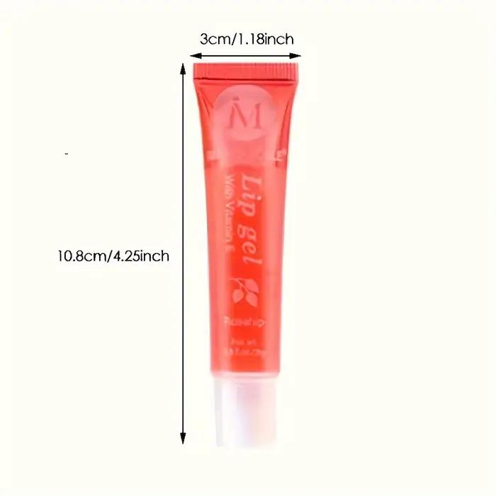6 pièces/ensemble, brillant à lèvres transparent hydratant, VE, églantier, argan, hongole poivrée, saveur de noix de coco, huiles à lèvres repulpantes translucides cadeau S