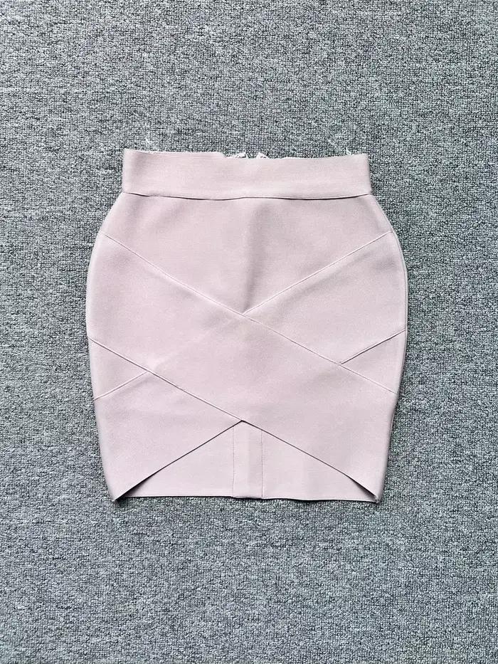 Jupe crayon bandage pour femme