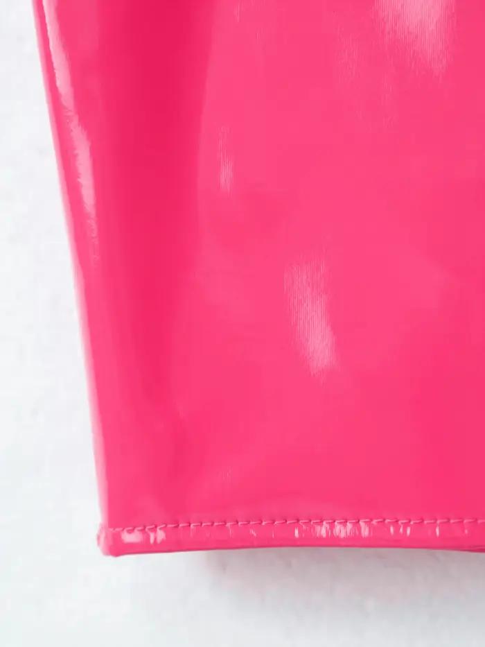 Femmes jupe crayon Look mouillé