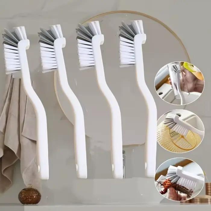 Brosse de nettoyage à Long manche, brosses multifonctions sans Angle mort, durables manuelles, cuisine salle de bains tasses extérieures mélangeurs bouteilles