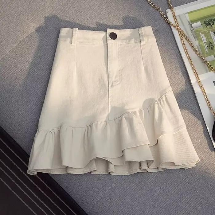 Jupes en jean décontractées pour femme
