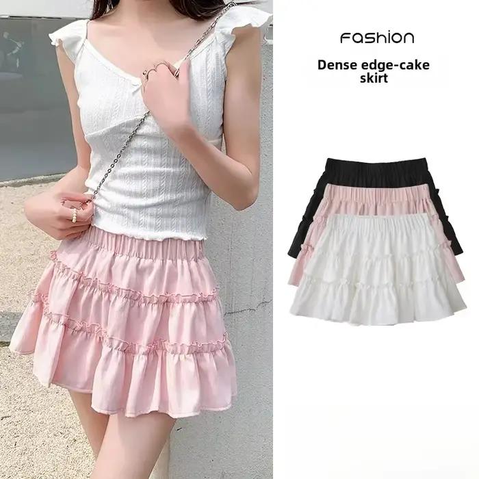 WOarmacJK-Mini robe rose élégante