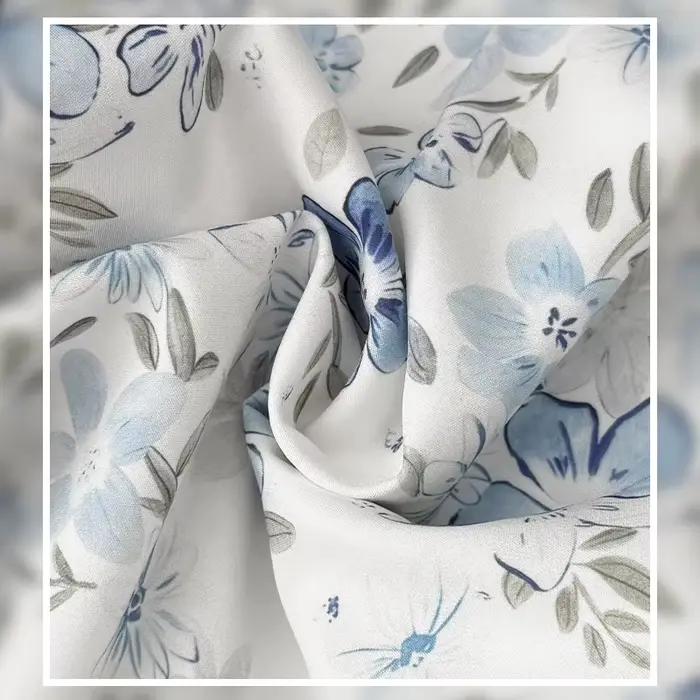Nouvelle jupe longue évasée à motifs floraux RASEKON pour femme, chic des prairies, polyester tricoté, printemps-été, longueur au sol, coupe ajustée, taille haute, blanc, jaune, noir