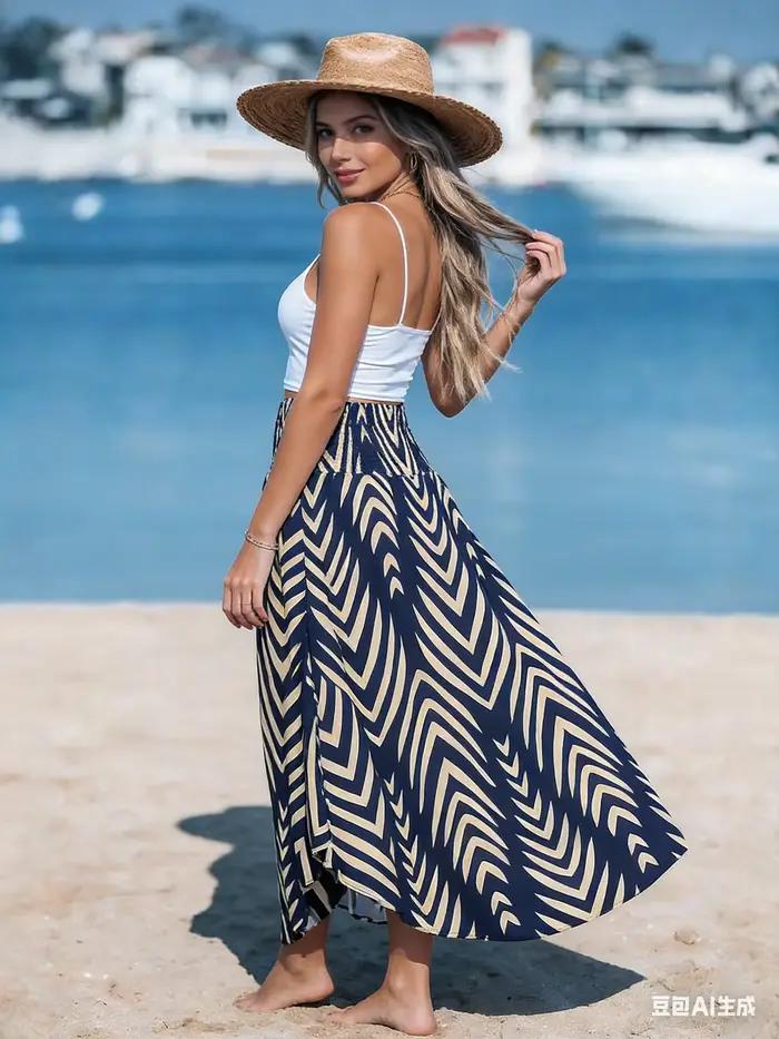 Nouvelle jupe de plage pour femme