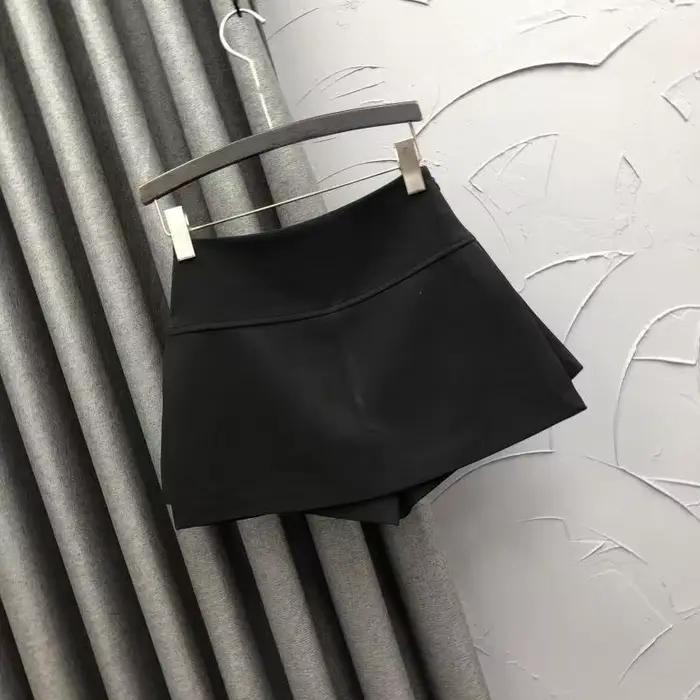 Jupe trapèze blanche simple