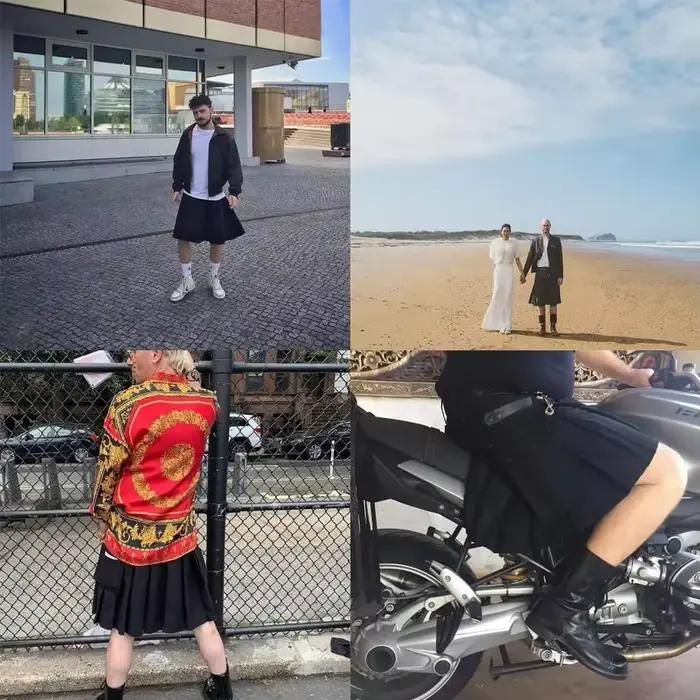 Jupes pour hommes, grande taille