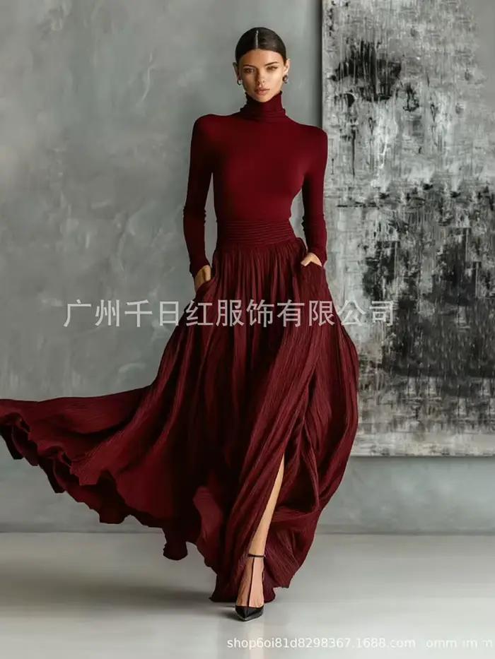 Ensemble jupe longue élégante pour femme