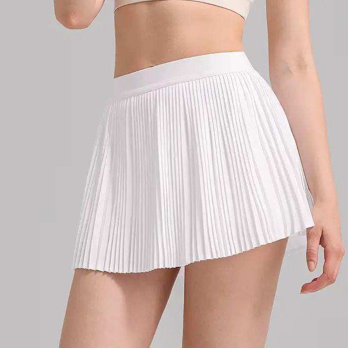 Jupe de Tennis taille haute pour femmes