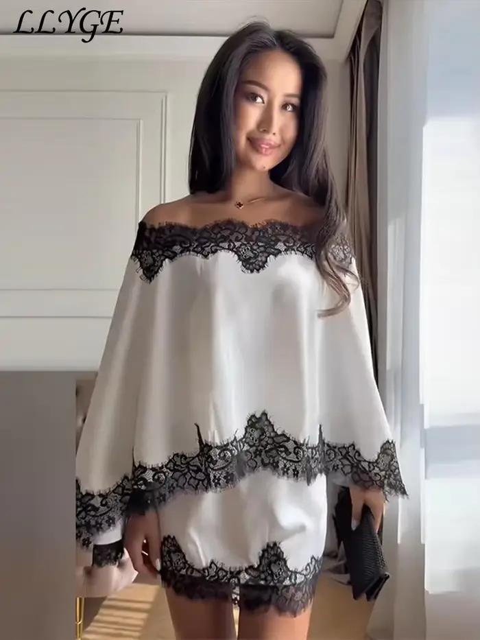 Robe longue plissée pour femme