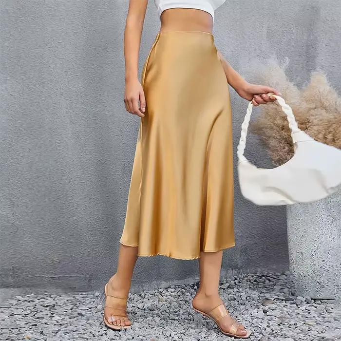 Jupes en Satin pour femmes
