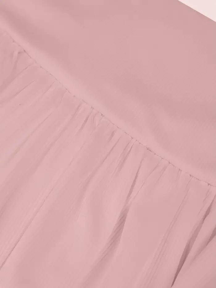 Jupe courte élégante en tricot uni