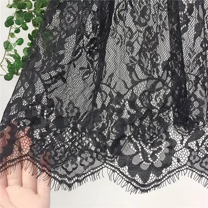 Jupe trapèze en maille de dentelle pour femme