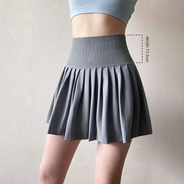Jupe sportive taille haute pour femmes