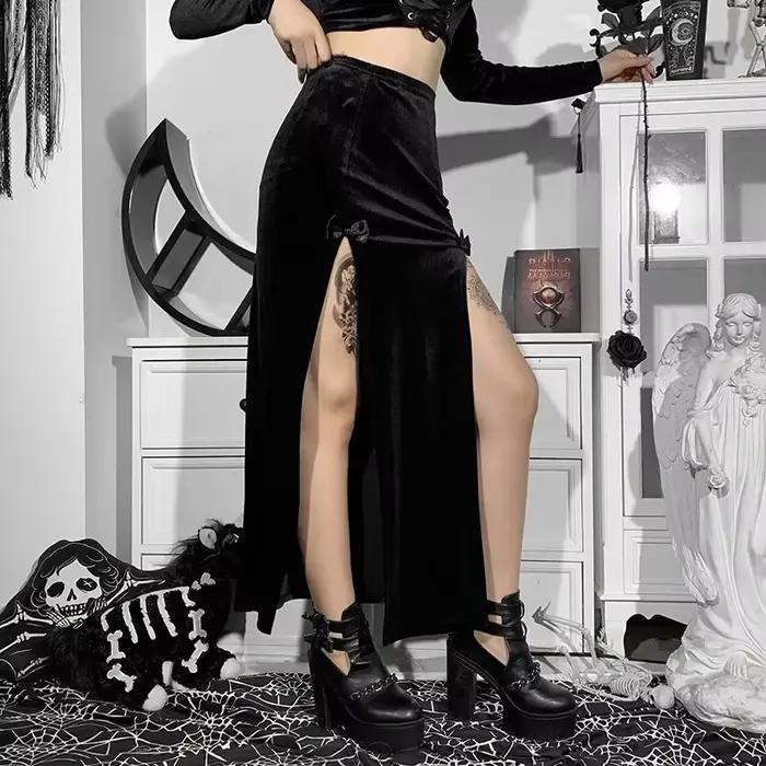 Nouvelle jupe longue de fête pour femme