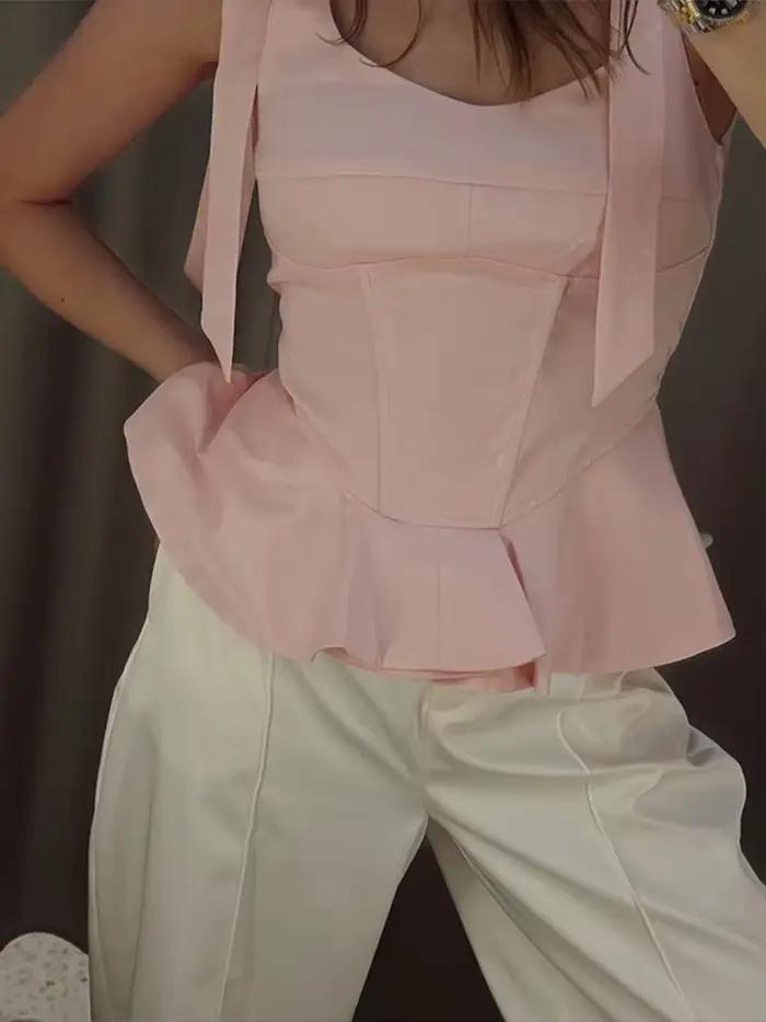Nouvel ensemble jupe et haut élégant pour femme