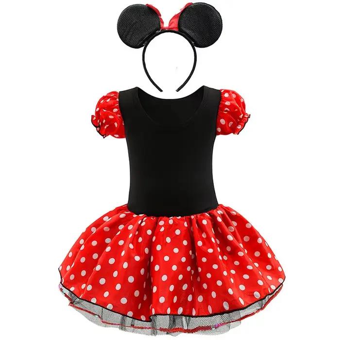 Jupe Mickey pour petites filles de 1 à 6 ans