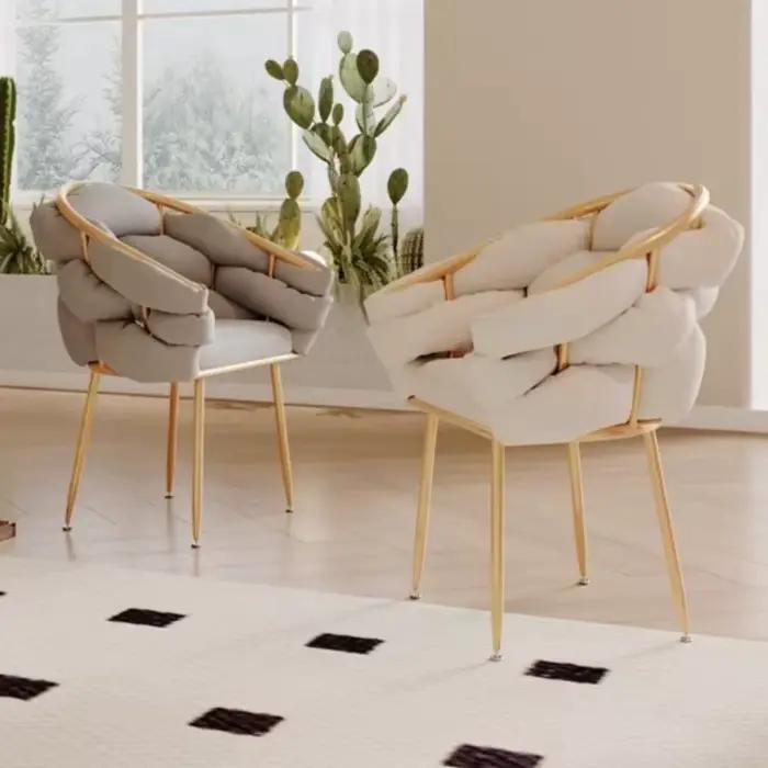Fauteuils de salon de luxe relaxants, fauteuils de salon individuels pour jeux vidéo, fauteuils de salon au design classique, accessoires de mobilier