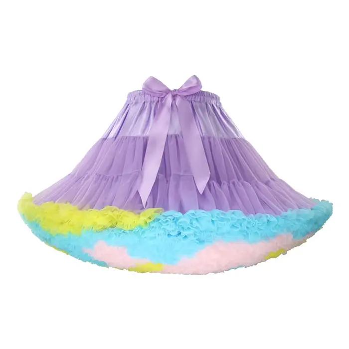Mini jupe en tulle pour femmes