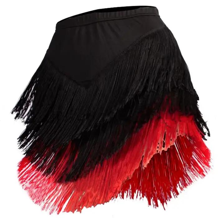 Jupe courte de danse latine pour femmes