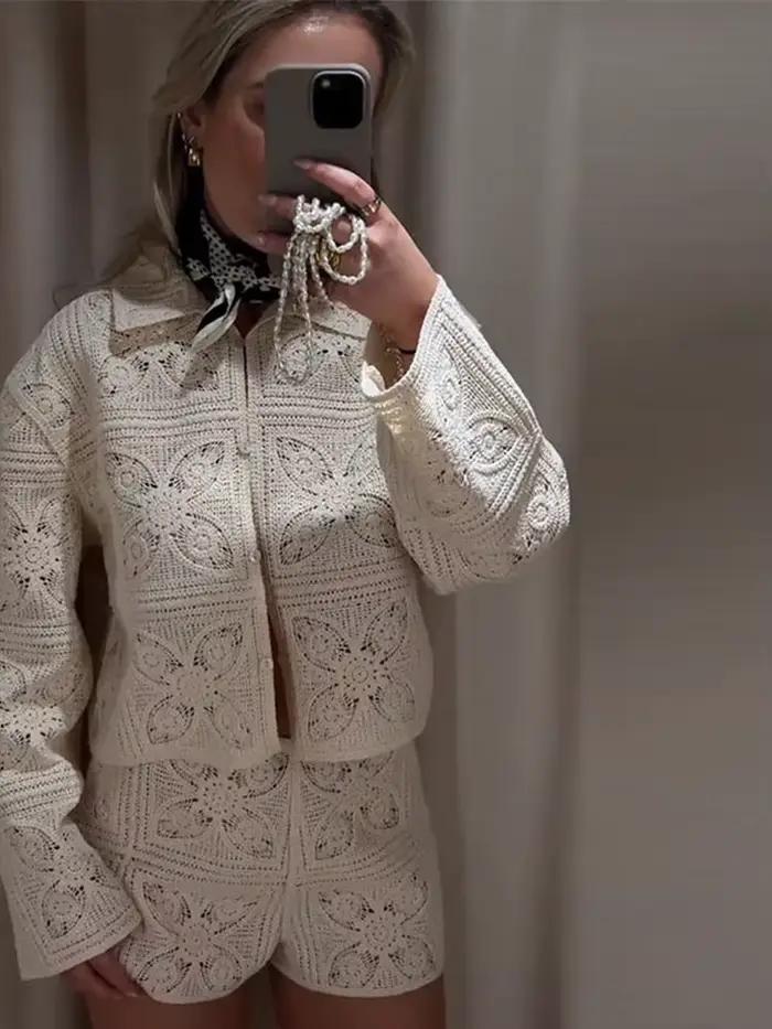 Jupe élégante à lacets pour femme