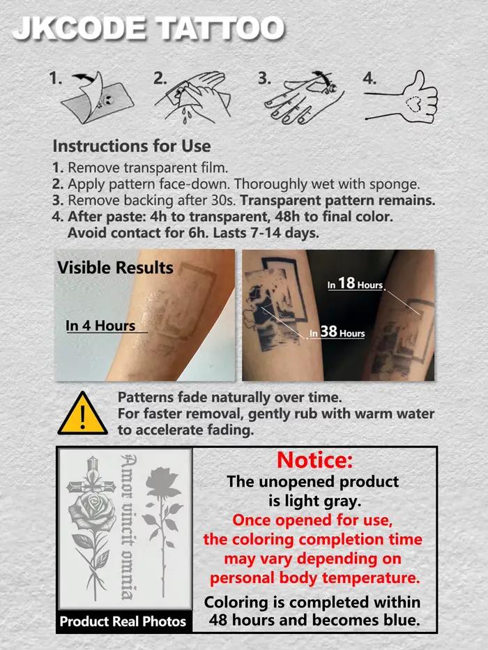 Tatouage semi-permanent |     Tatouages de style hip-hop « Get-Rich-Quick », motifs graffiti, totems porte-bonheur, tatouages pour le cou |     Peinture corporelle imperméable unisexe, tatouages tempo