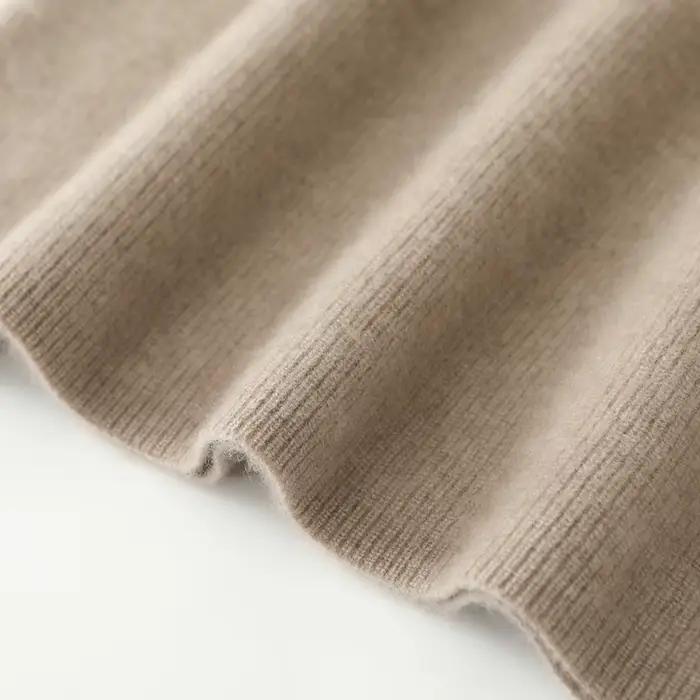 Robe à col roulé en laine mérinos
